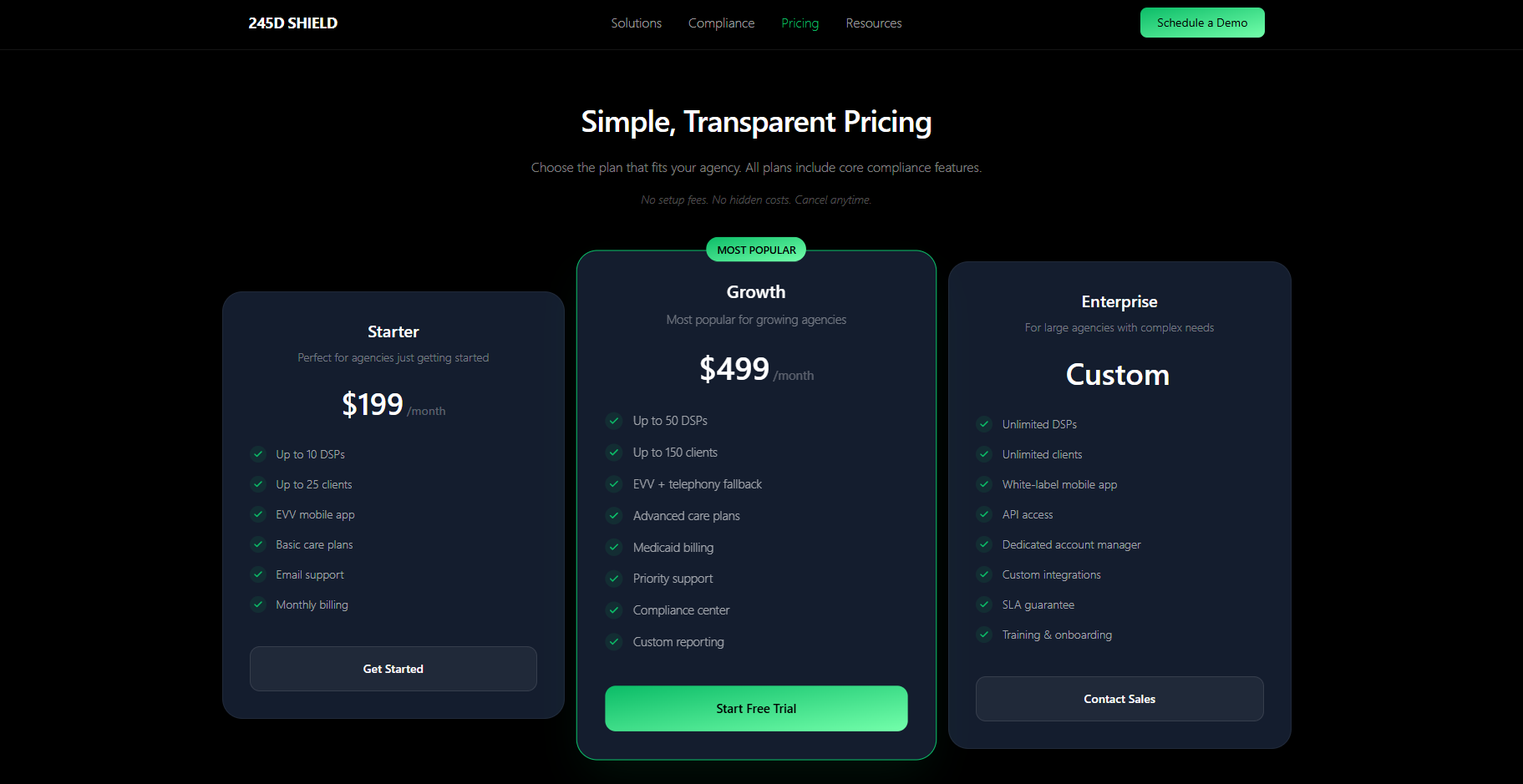 245D SHIELD — Minnesota Compliance Platform screenshot 1