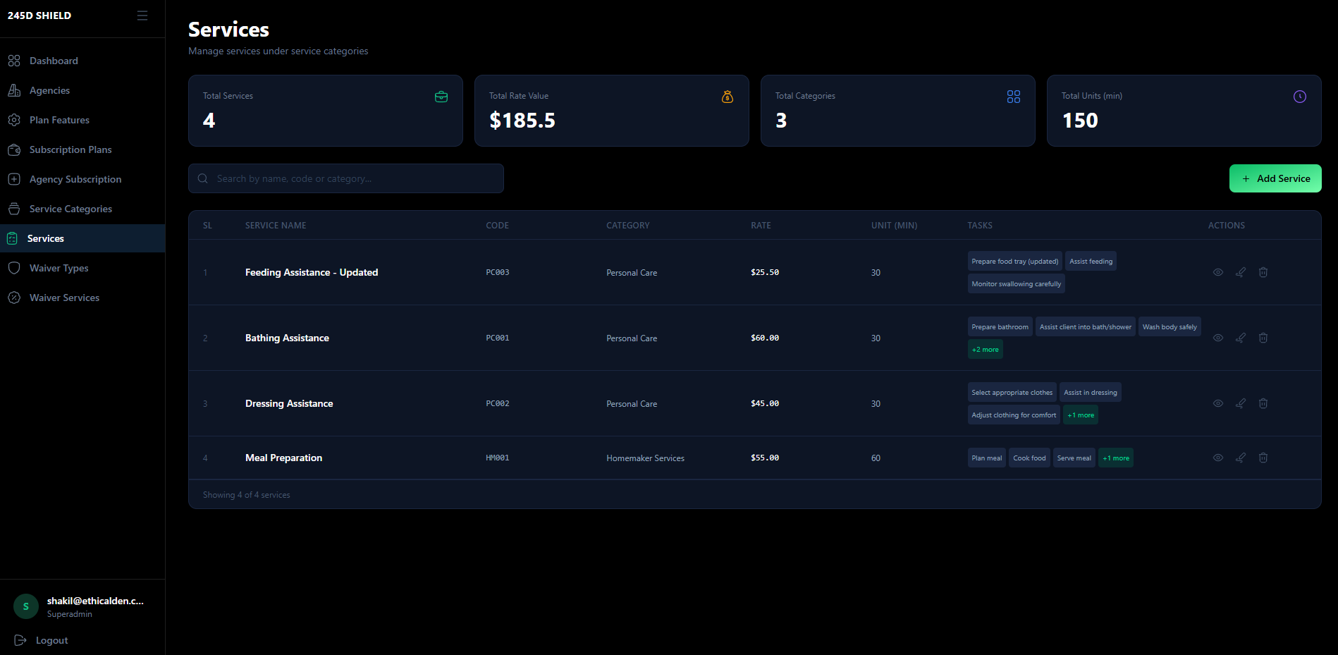 245D SHIELD — Minnesota Compliance Platform screenshot 3
