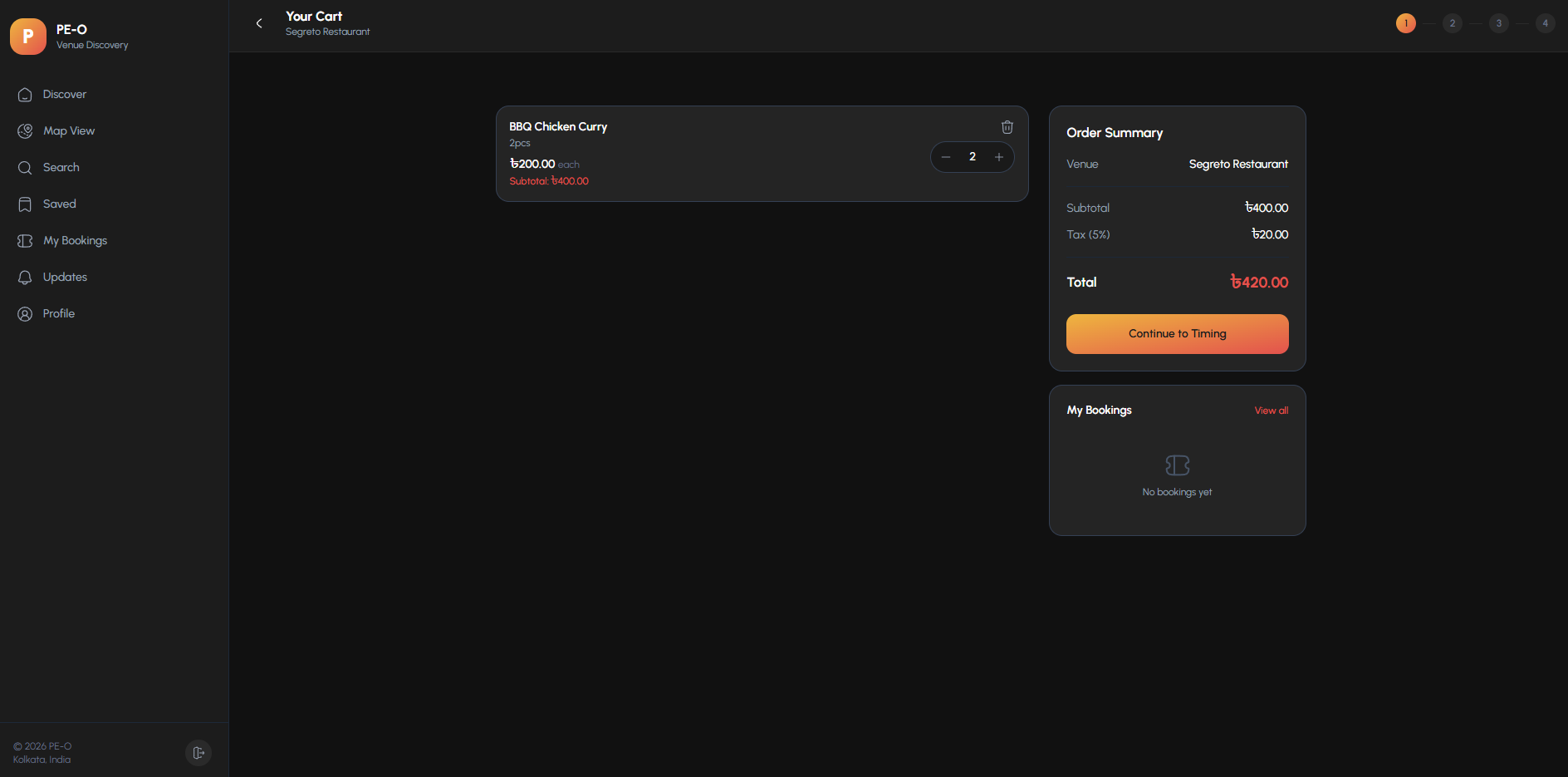 PE-O — Bar & Restaurant Management Platform screenshot 13