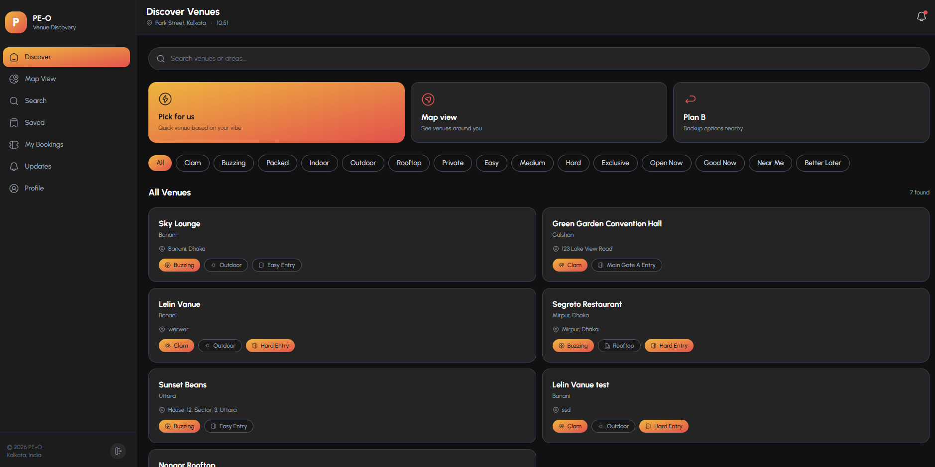 PE-O — Bar & Restaurant Management Platform screenshot 8