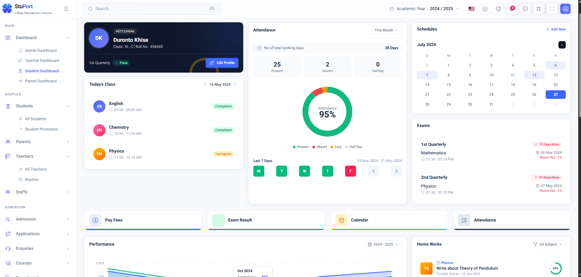 Stuport — College Management Software screenshot 3