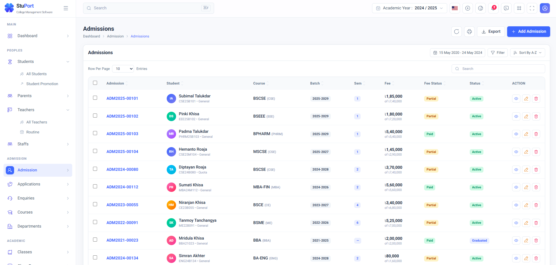 Stuport — College Management Software screenshot 7